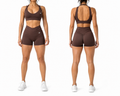 Pivot Short Set Brown