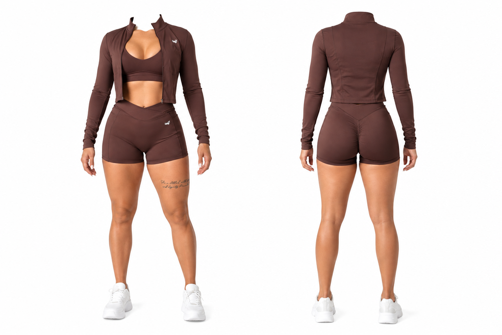 Ignite 3-Piece Zip Set Brown