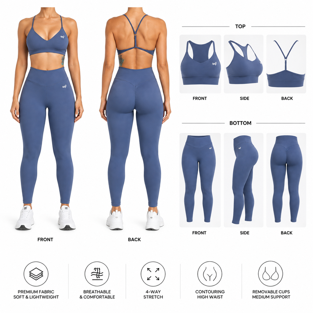 Horizon Scoop Legging Set