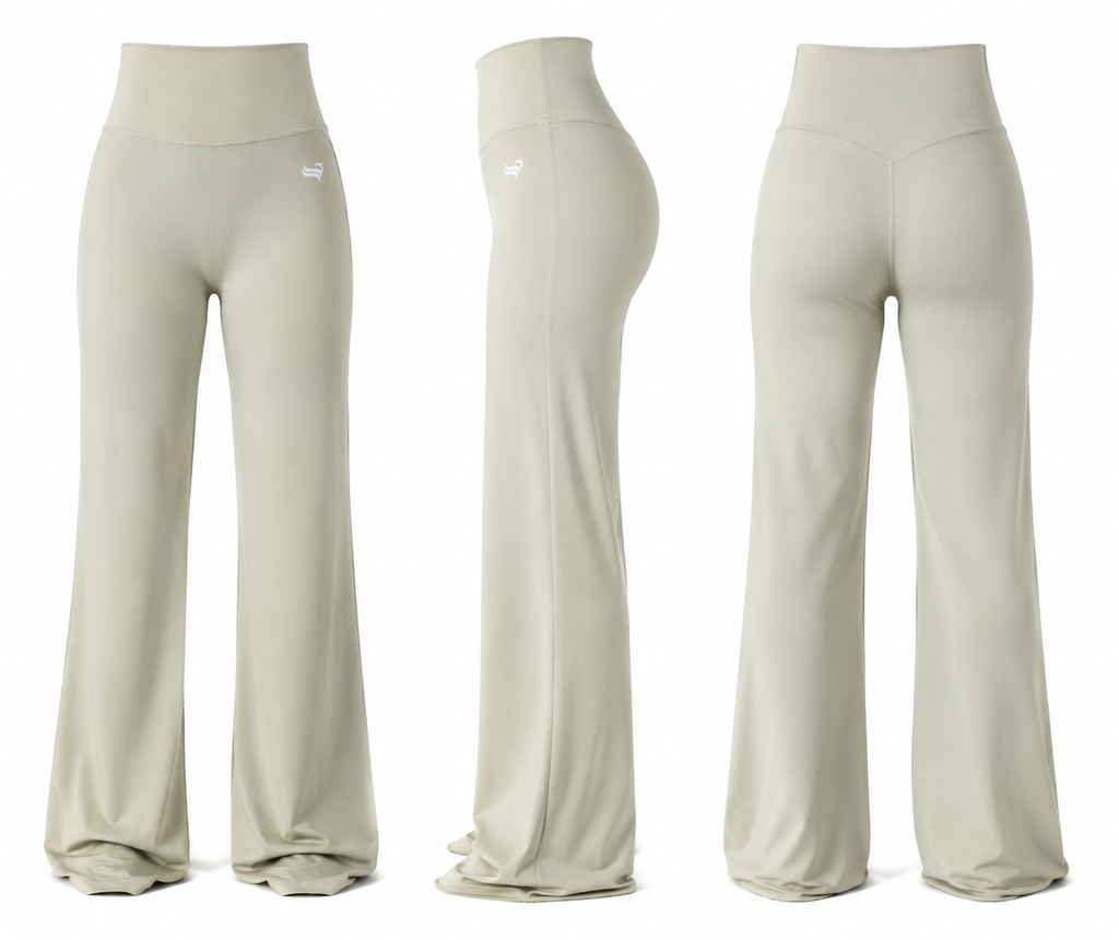 Drift Wide-Leg Lounge Set Matcha
