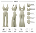 Drift Wide-Leg Lounge Set Matcha