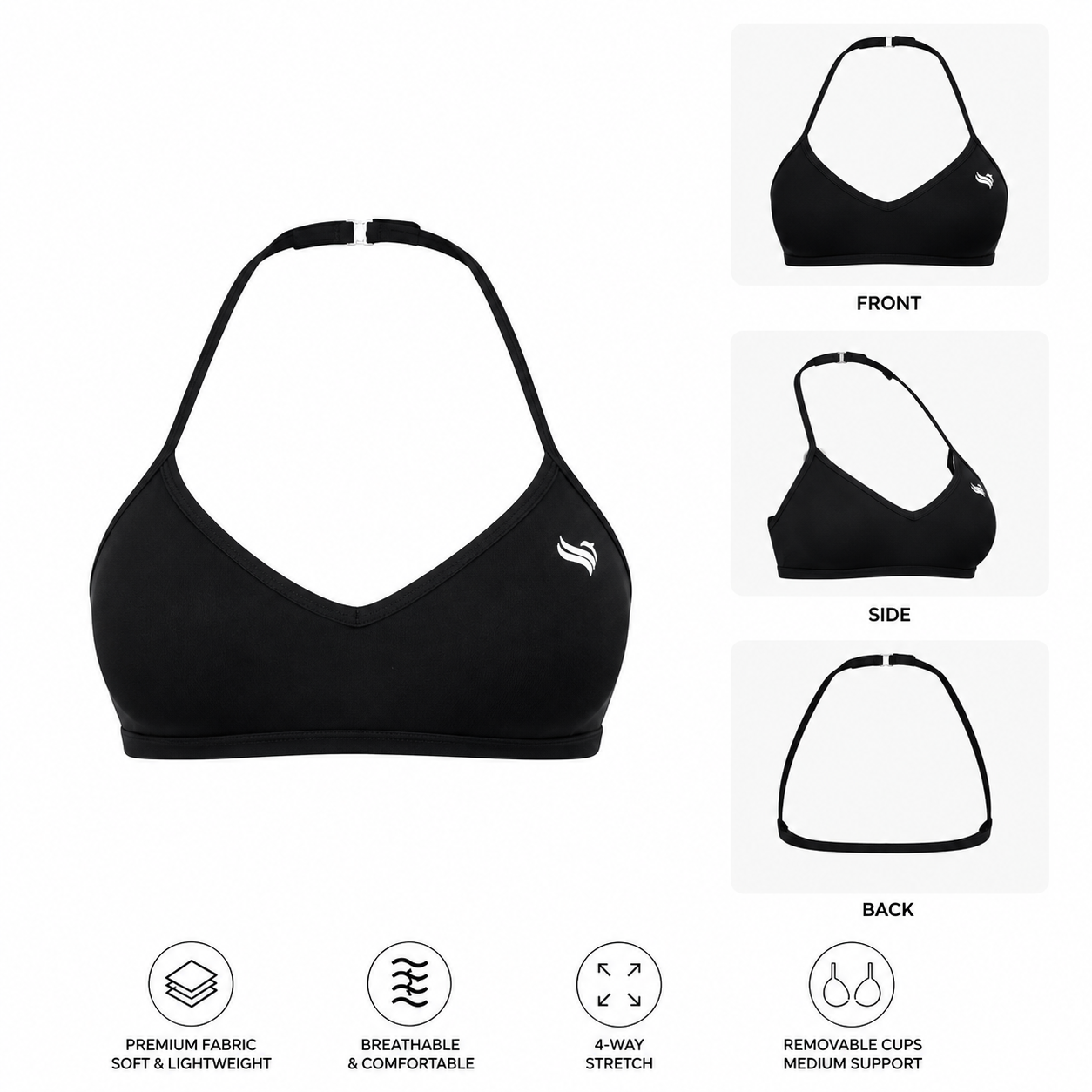 Short Set Neck Strap