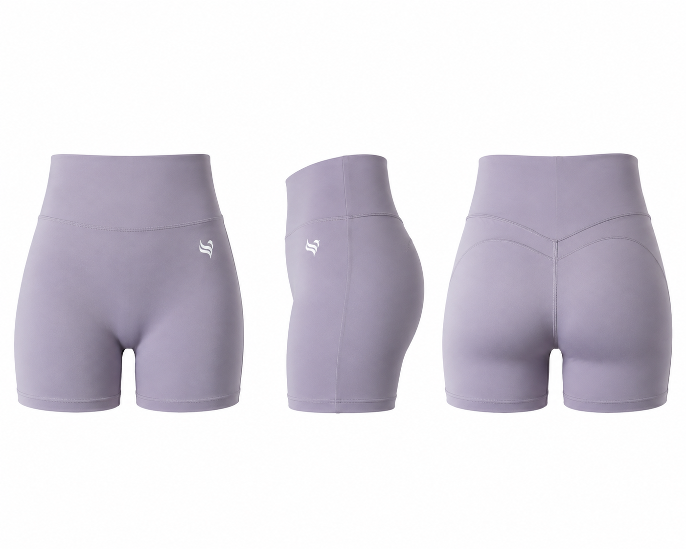 Pivot Crossback Short Set Light Purple
