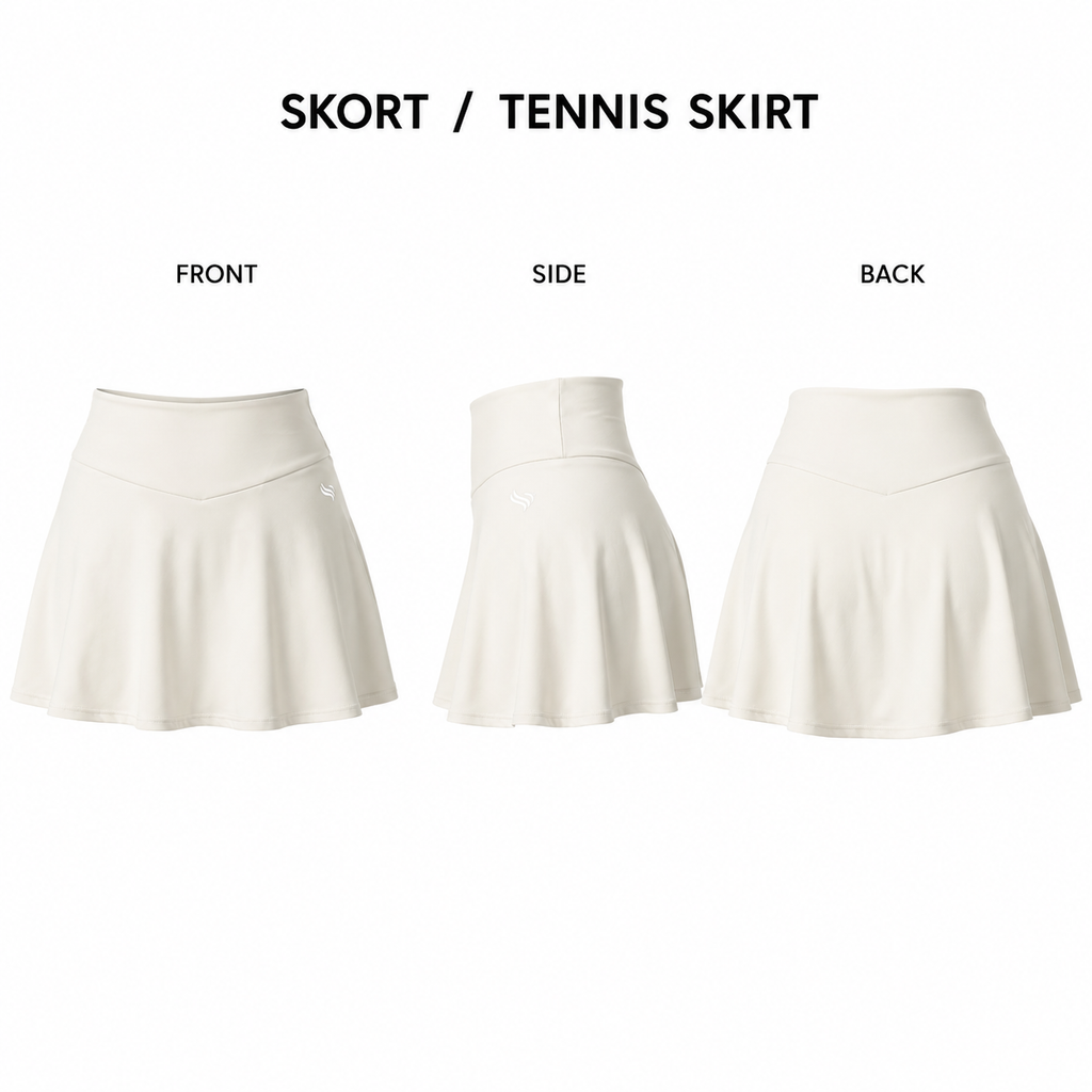 Ivory Skirt Set