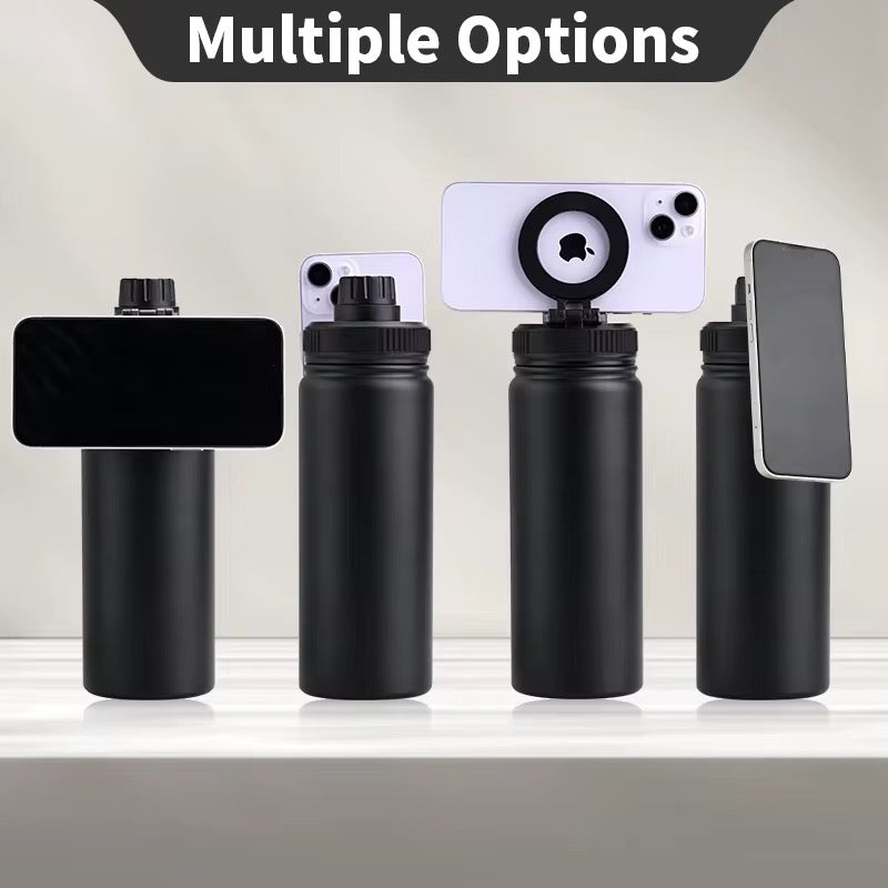 Water Bottle Phone Holder